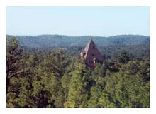 The pyramid Soren Sorensen built at the base of the Spanish Peaks in southern Colorado